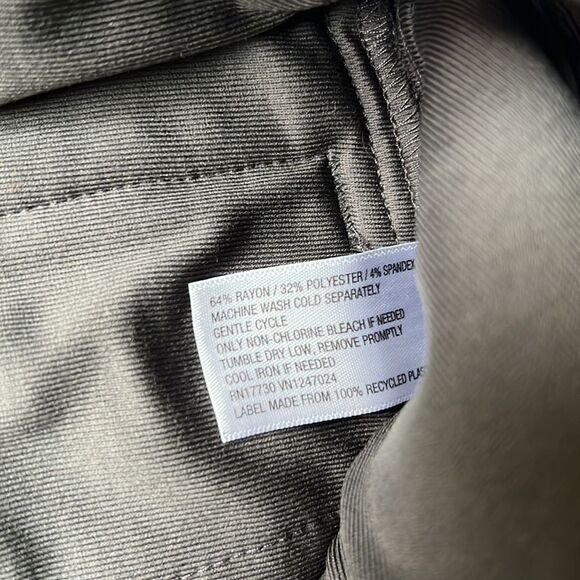 Goodfellow & Co Gray Straight Leg Dress Pants Size 32/32 - Picture 6 of 6